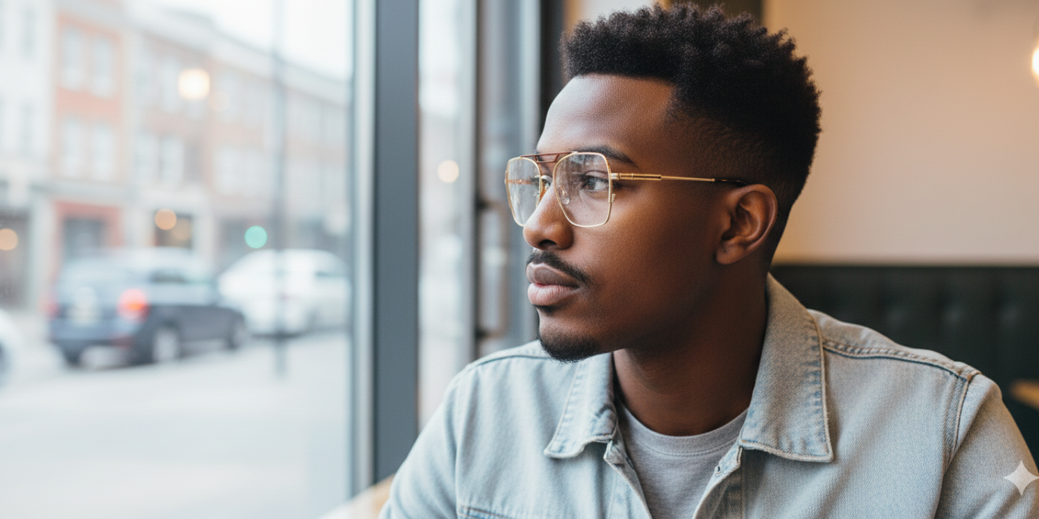 Full Rim Double Bridge Rectangle Classic Eyeglasses GU8615