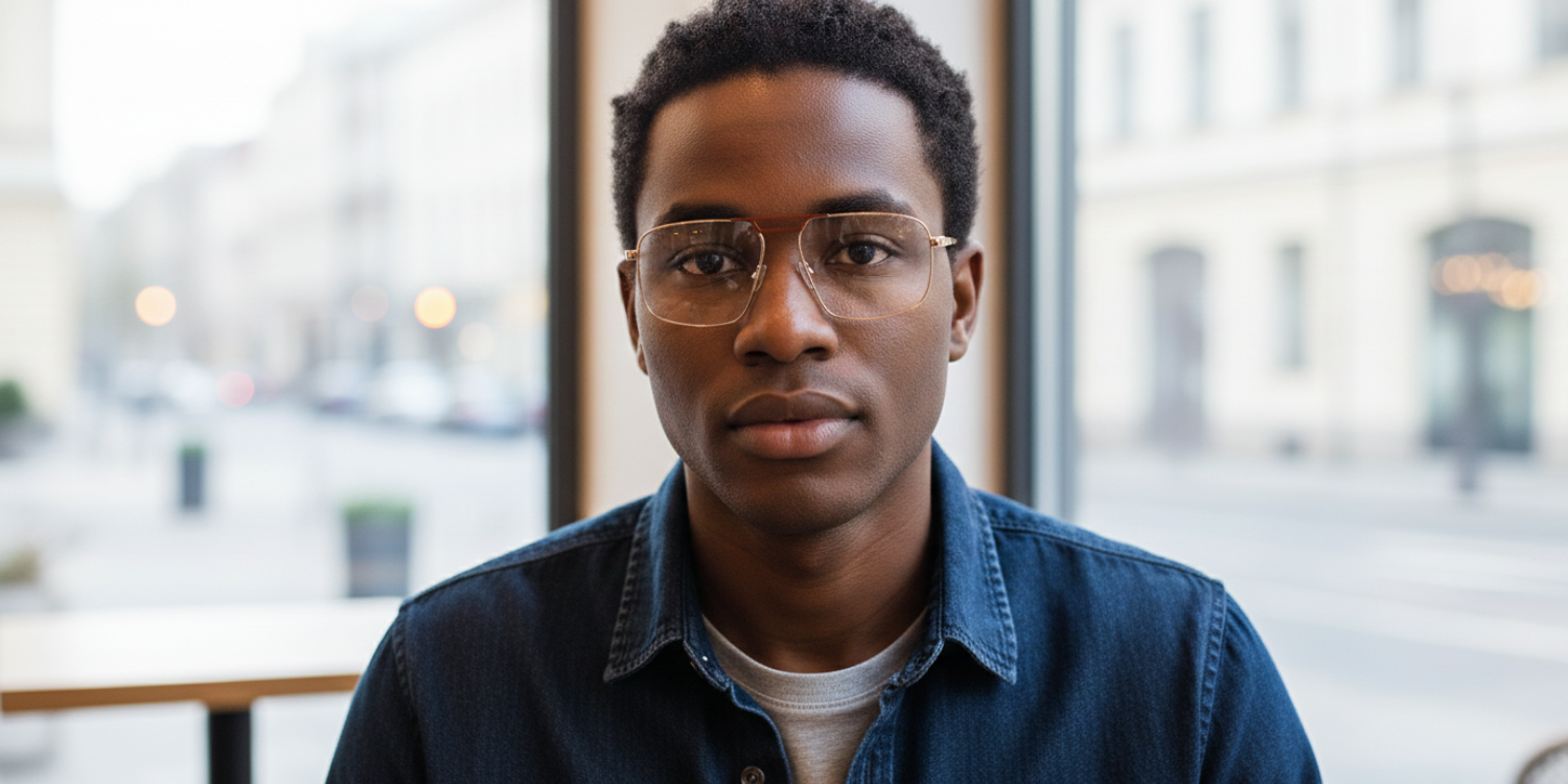 Full Rim Double Bridge Rectangle Classic Eyeglasses GU8615