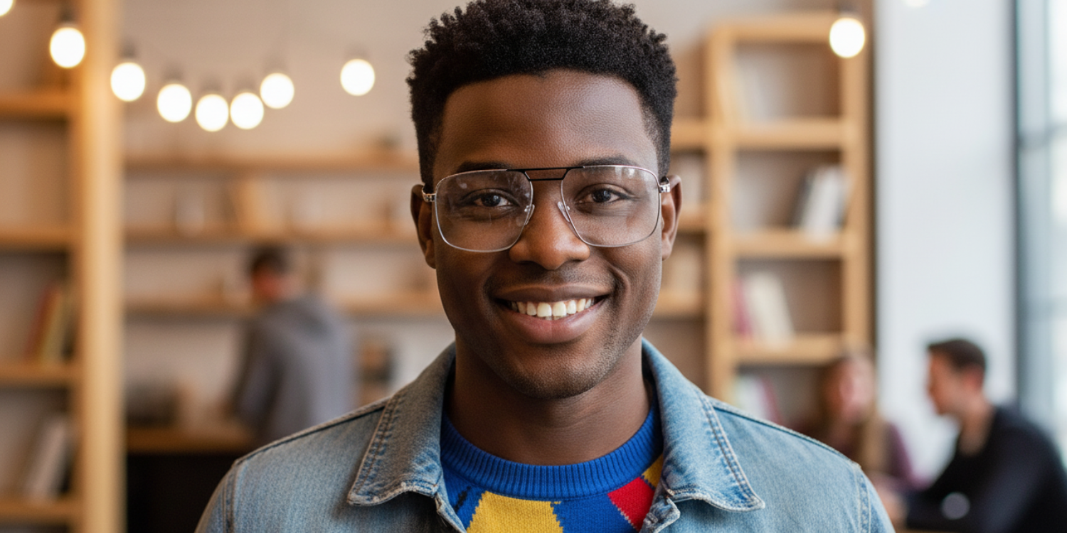 Full Rim Double Bridge Rectangle Classic Eyeglasses GU8615