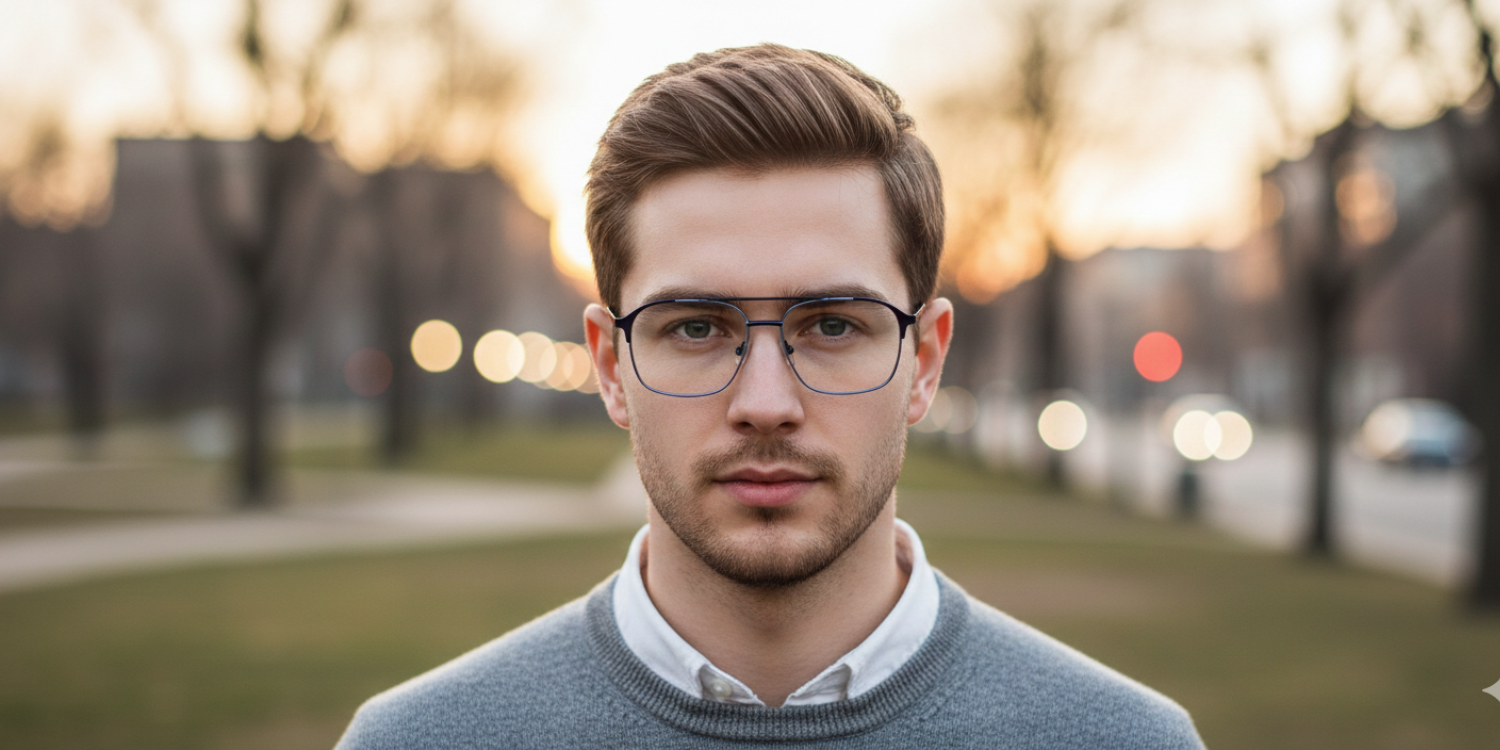 Full Rim Rectangle Classic Eyeglasses GU8603