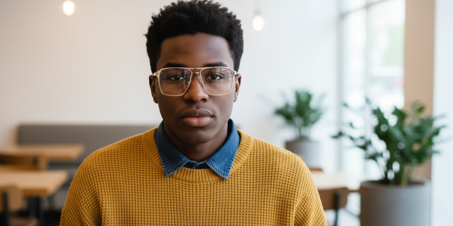 Full Rim Double Bridge Rectangle Classic Eyeglasses GU8607