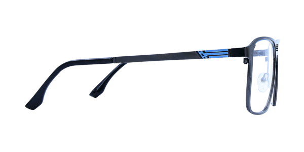 Full Rim Double Bridge Rectangle Classic Eyeglasses GU8607