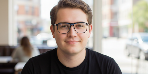 Full Rim Double Bridge Rectangle Classic Eyeglasses GU8607