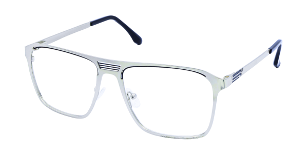 Full Rim Double Bridge Rectangle Classic Eyeglasses GU8607