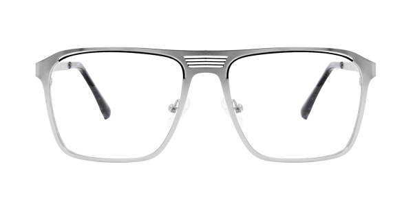 Full Rim Double Bridge Rectangle Classic Eyeglasses GU8607