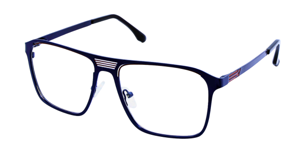Full Rim Double Bridge Rectangle Classic Eyeglasses GU8607