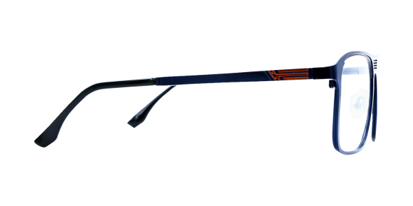 Full Rim Double Bridge Rectangle Classic Eyeglasses GU8607