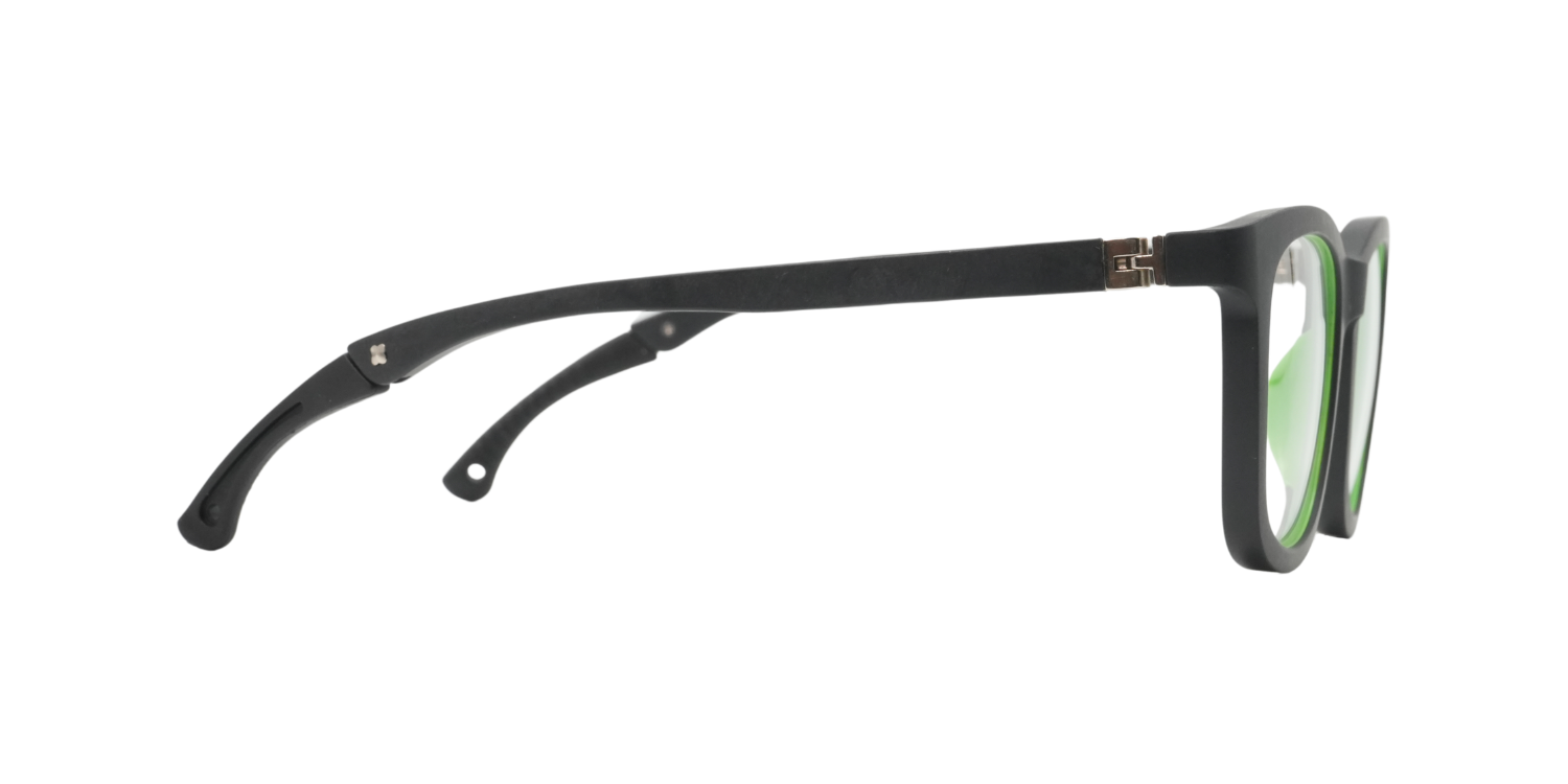 Full Rim Square Eyeglasses With Adjustable Temples M5201