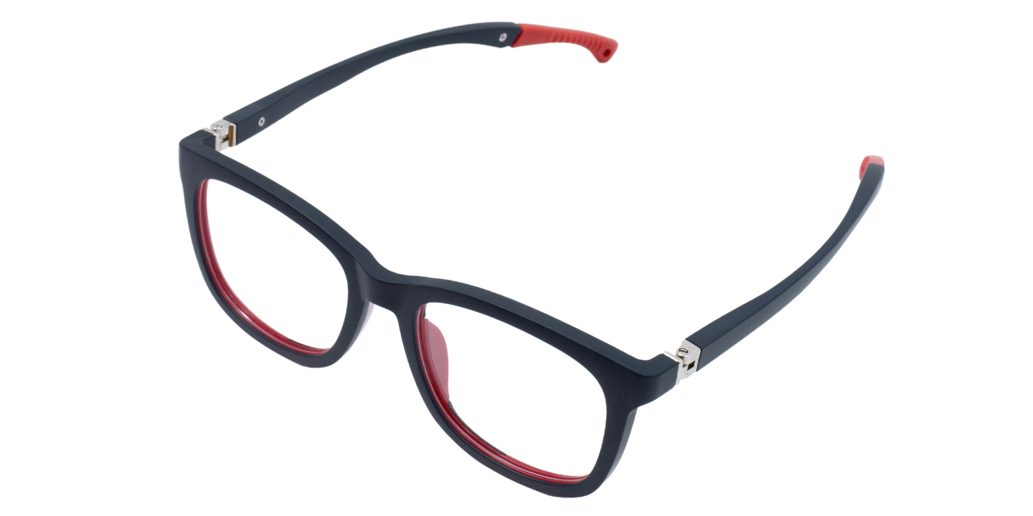 Full Rim Square Eyeglasses With Adjustable Temples M5201