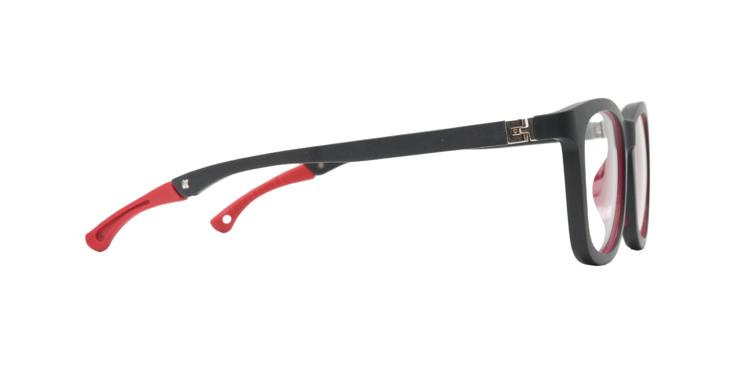 Full Rim Square Eyeglasses With Adjustable Temples M5201