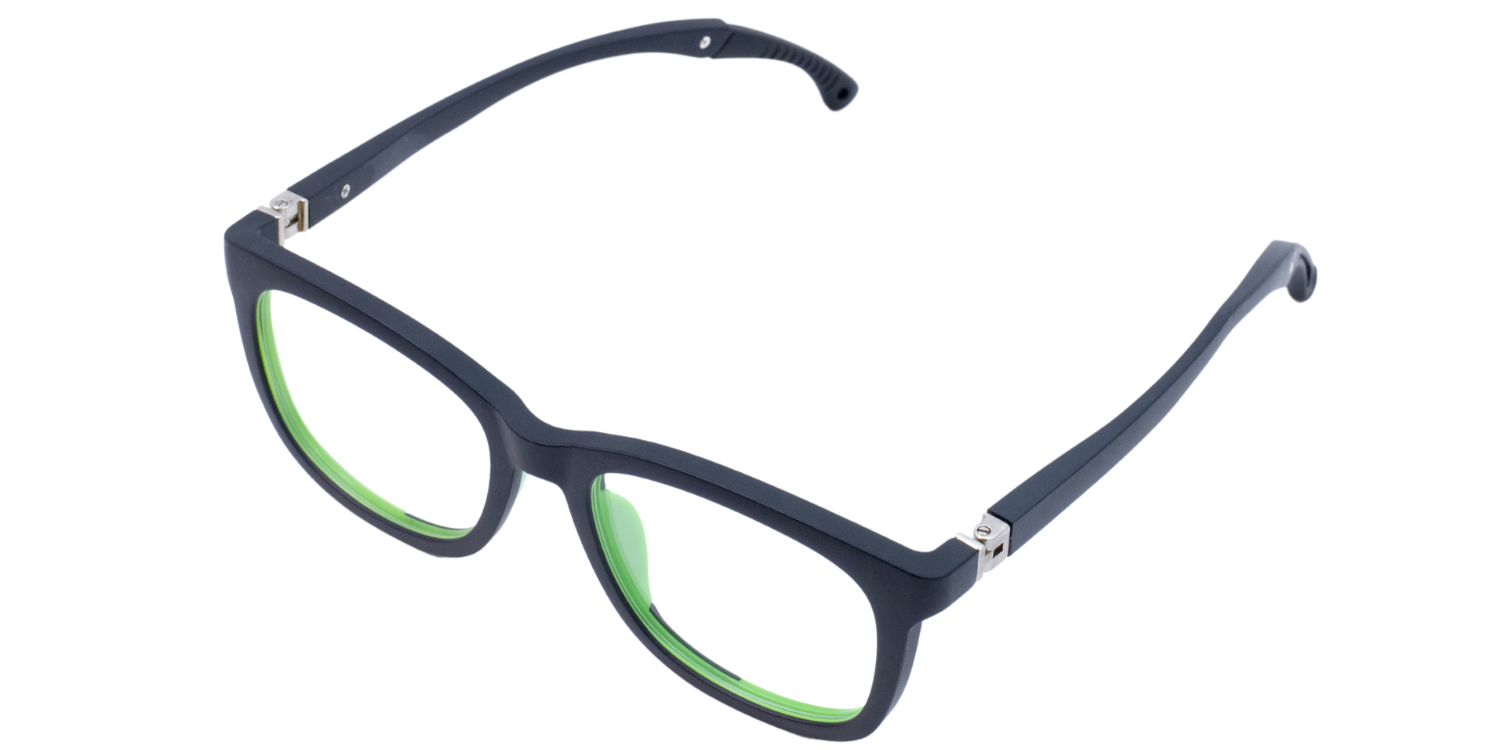 Full Rim Wayfarer Eyeglasses With Adjustable Temples M5203