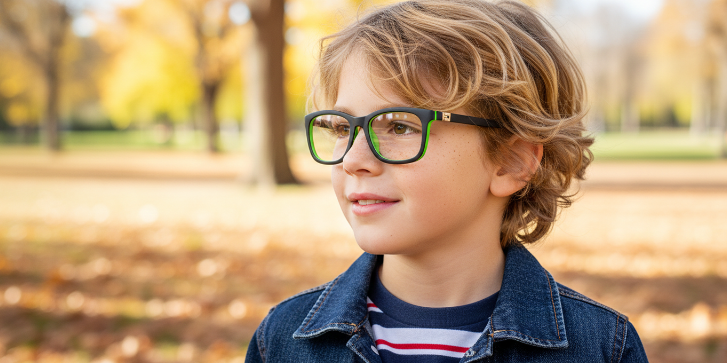Full Rim Wayfarer Eyeglasses With Adjustable Temples M5203