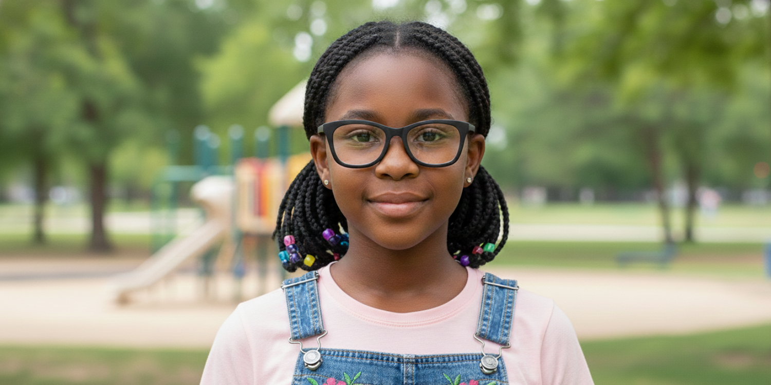 Full Rim Wayfarer Eyeglasses With Adjustable Temples M5203