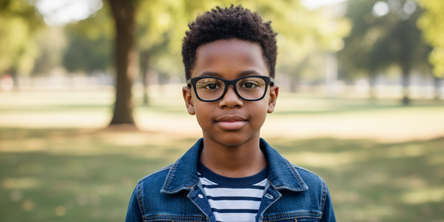 Full Rim Wayfarer Eyeglasses With Adjustable Temples M5203