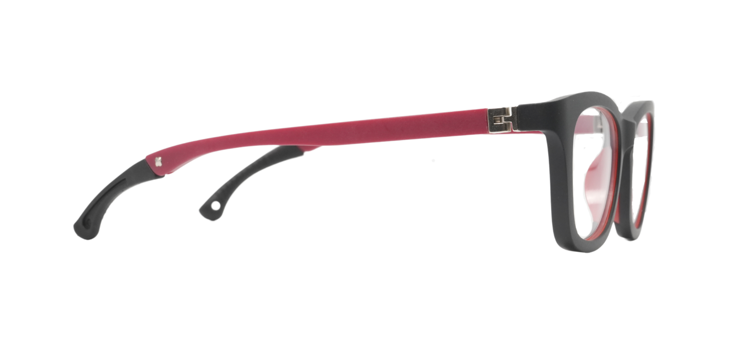 Full Rim Wayfarer Eyeglasses With Adjustable Temples M5203