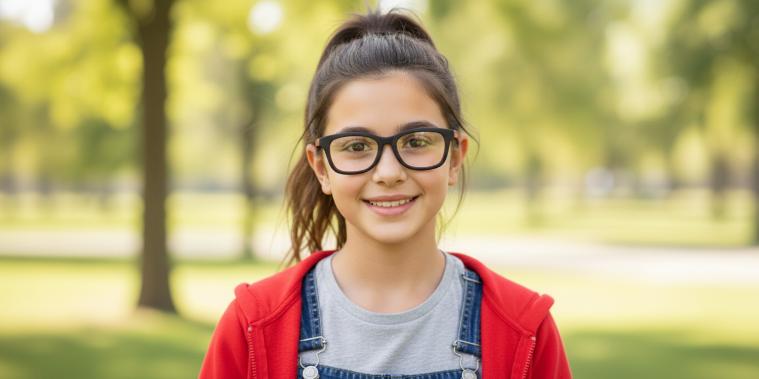 Full Rim Wayfarer Eyeglasses With Adjustable Temples M5203