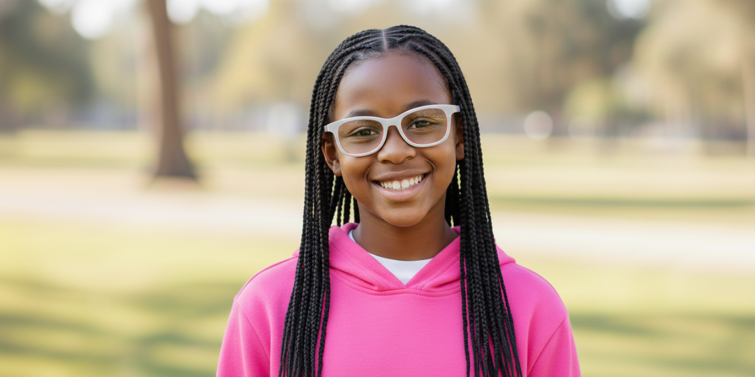 Full Rim Wayfarer Eyeglasses With Adjustable Temples M5203