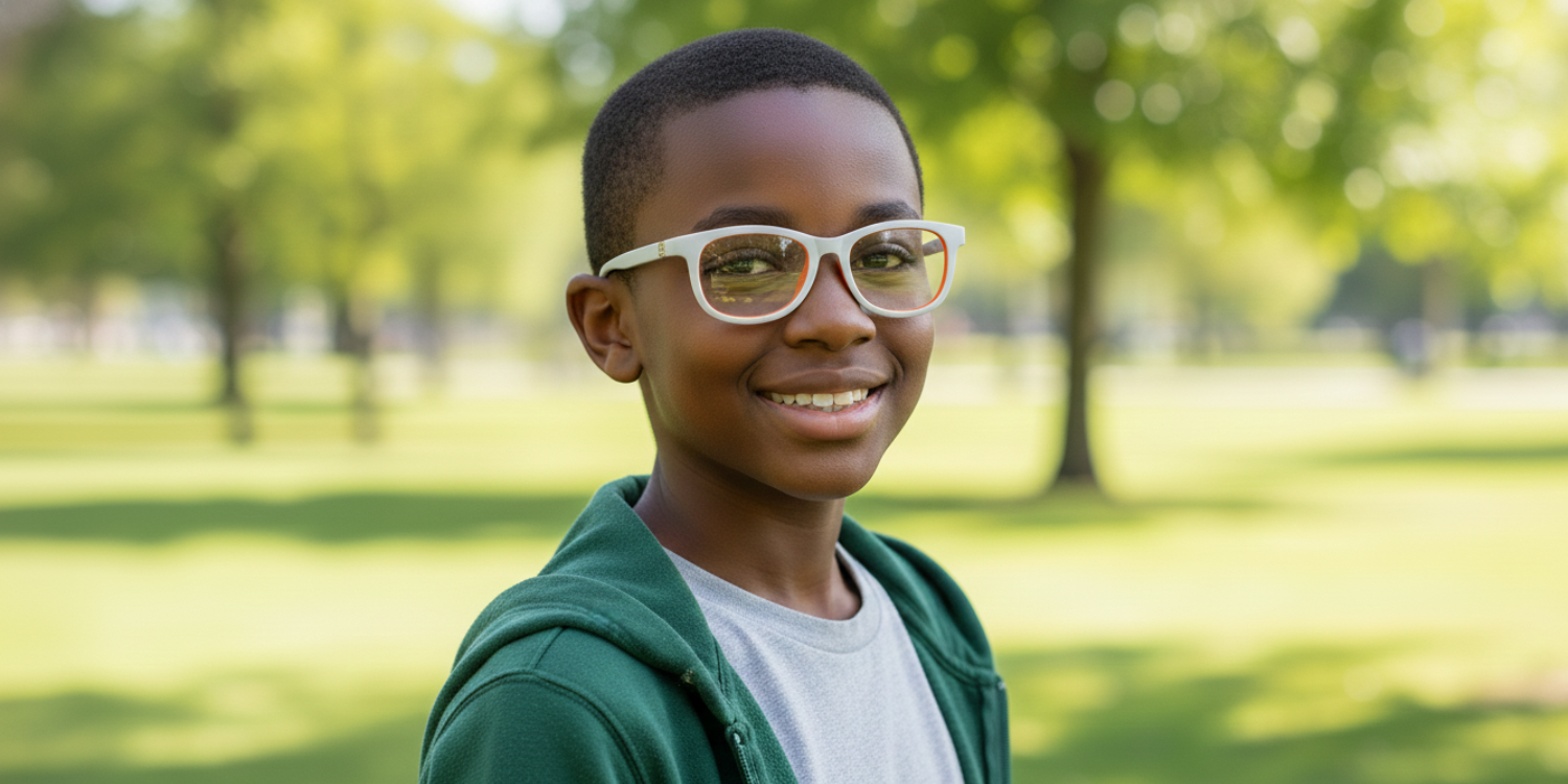 Full Rim Wayfarer Eyeglasses With Adjustable Temples M5203