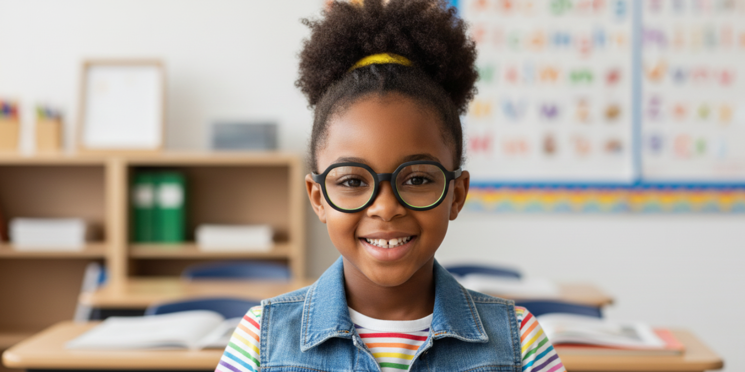 Full Rim Cat Eye Eyeglasses With Adjustable Temples M5204