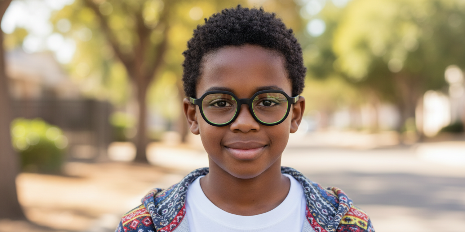 Full Rim Cat Eye Eyeglasses With Adjustable Temples M5204