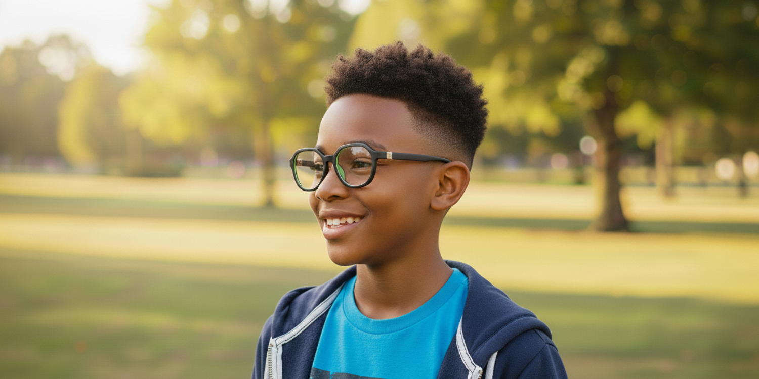 Full Rim Cat Eye Eyeglasses With Adjustable Temples M5204