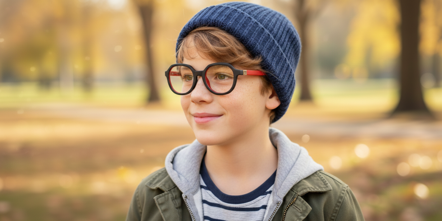 Full Rim Cat Eye Eyeglasses With Adjustable Temples M5204