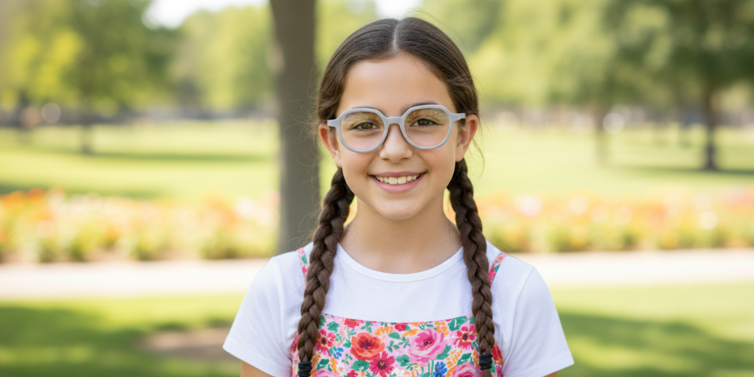 Full Rim Cat Eye Eyeglasses With Adjustable Temples M5204