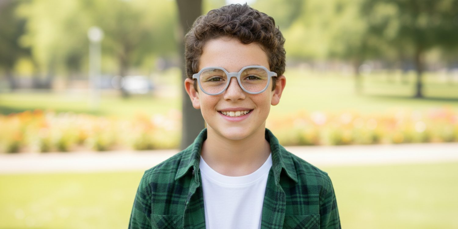 Full Rim Cat Eye Eyeglasses With Adjustable Temples M5204