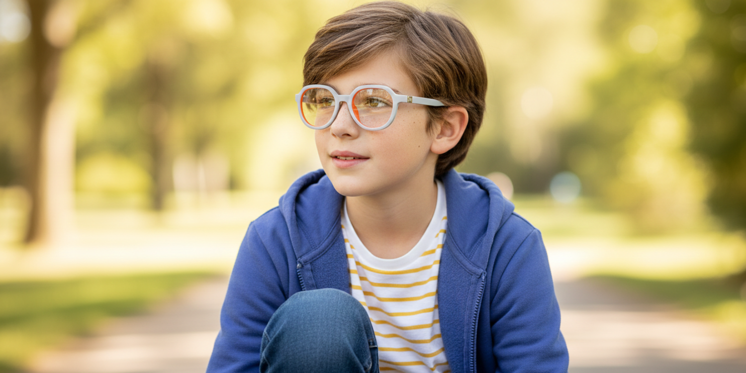 Full Rim Cat Eye Eyeglasses With Adjustable Temples M5204