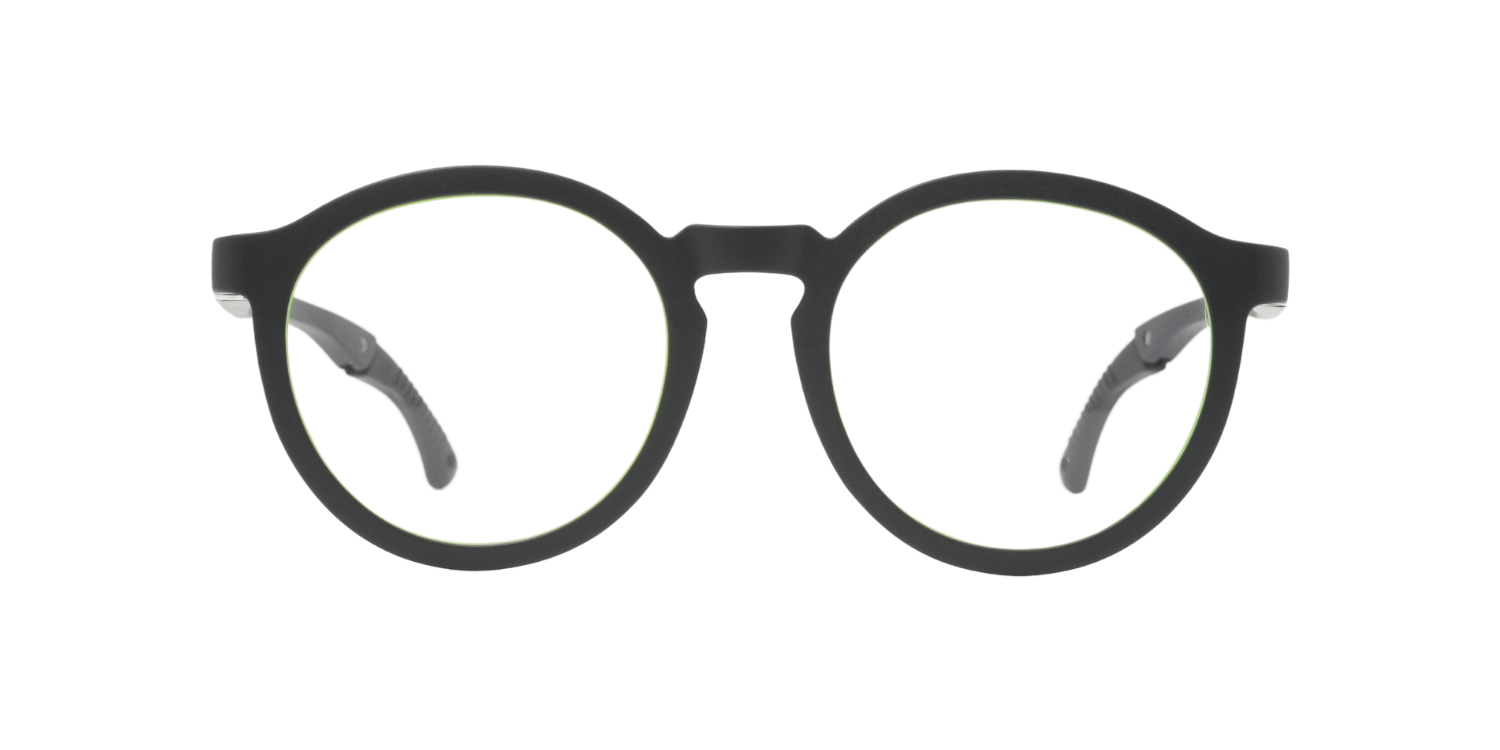 Full Rim Round Eyeglasses With Adjustable Temples M5205