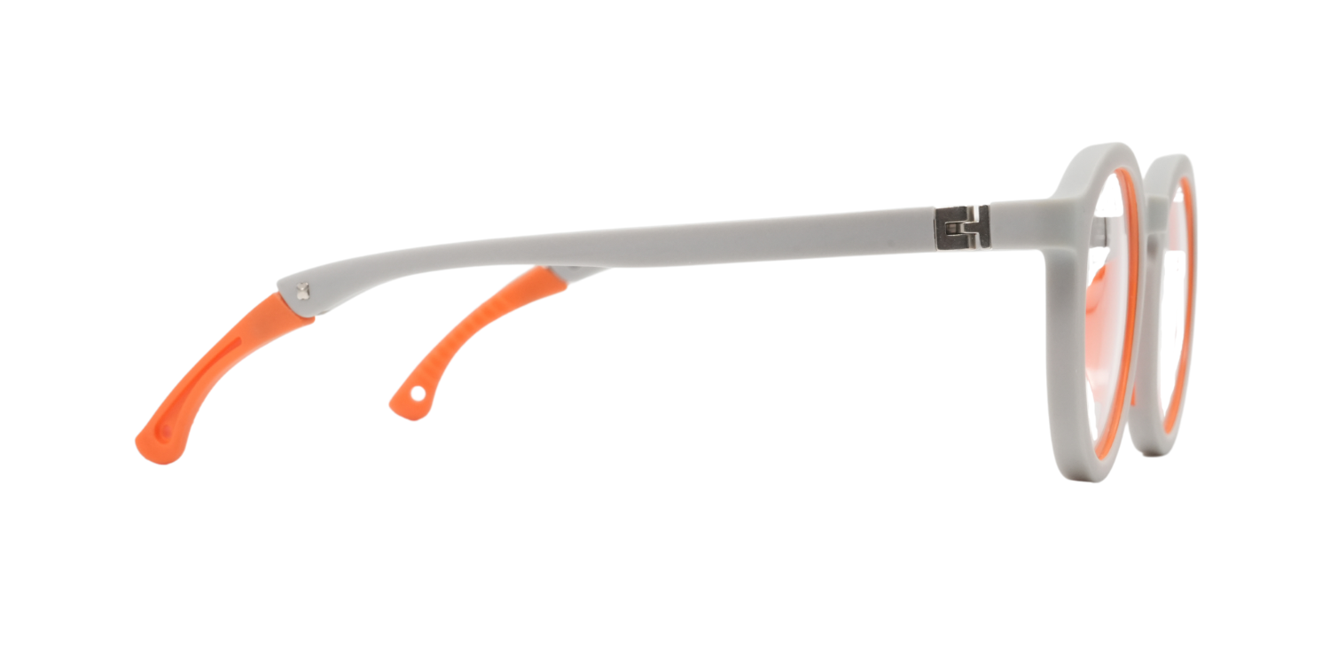 Full Rim Round Eyeglasses With Adjustable Temples M5205