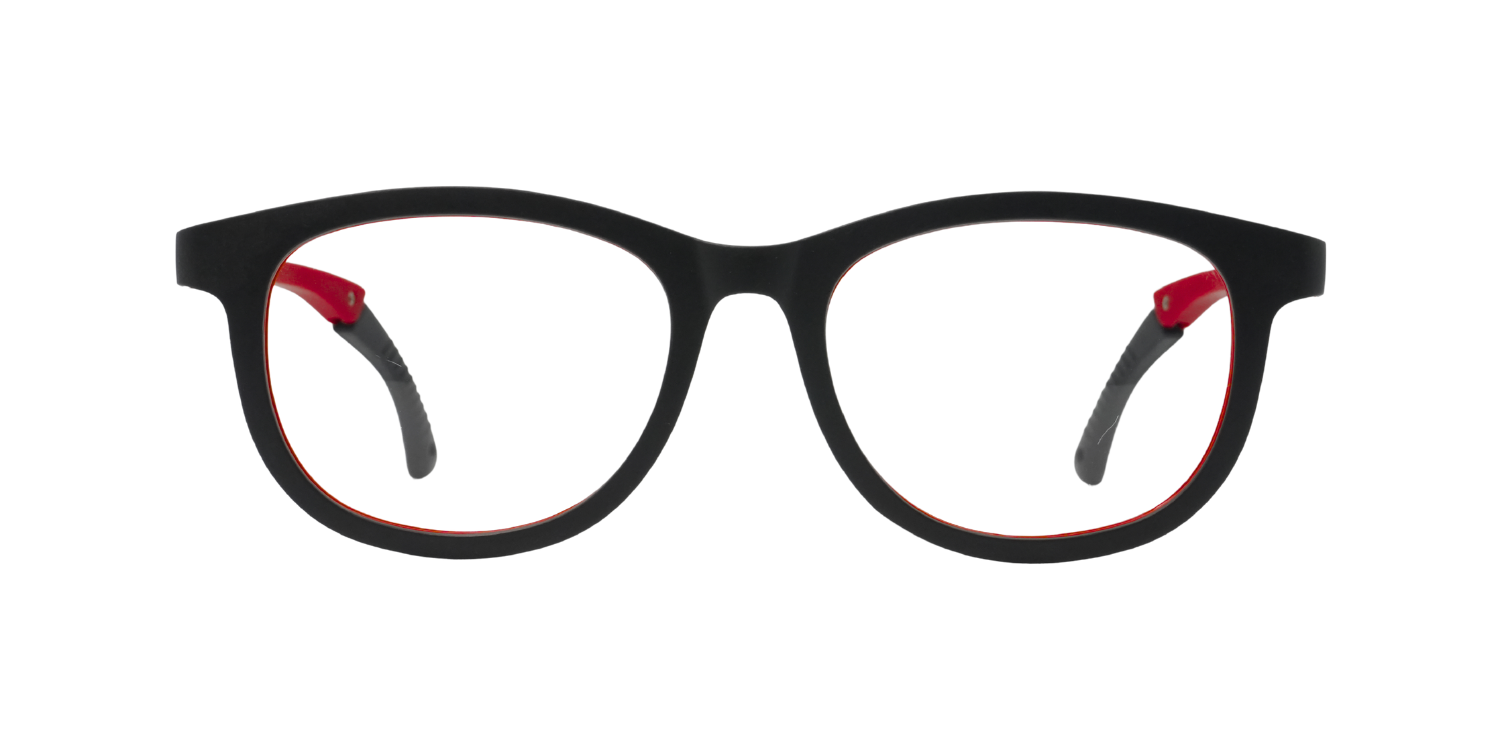 Full Rim Round Eyeglasses With Adjustable Temples M5206