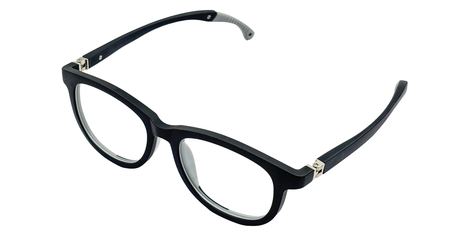 Full Rim Round Eyeglasses With Adjustable Temples M5206