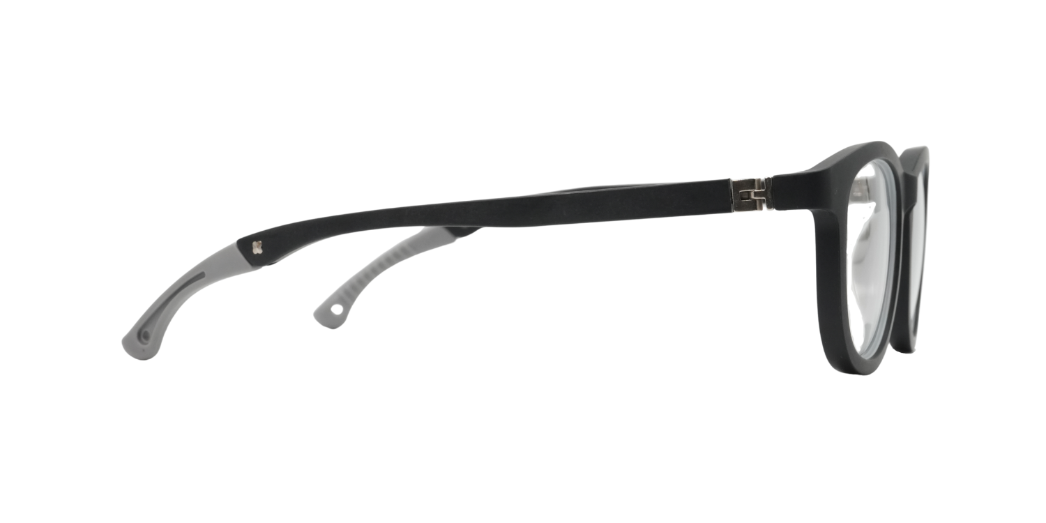 Full Rim Round Eyeglasses With Adjustable Temples M5206