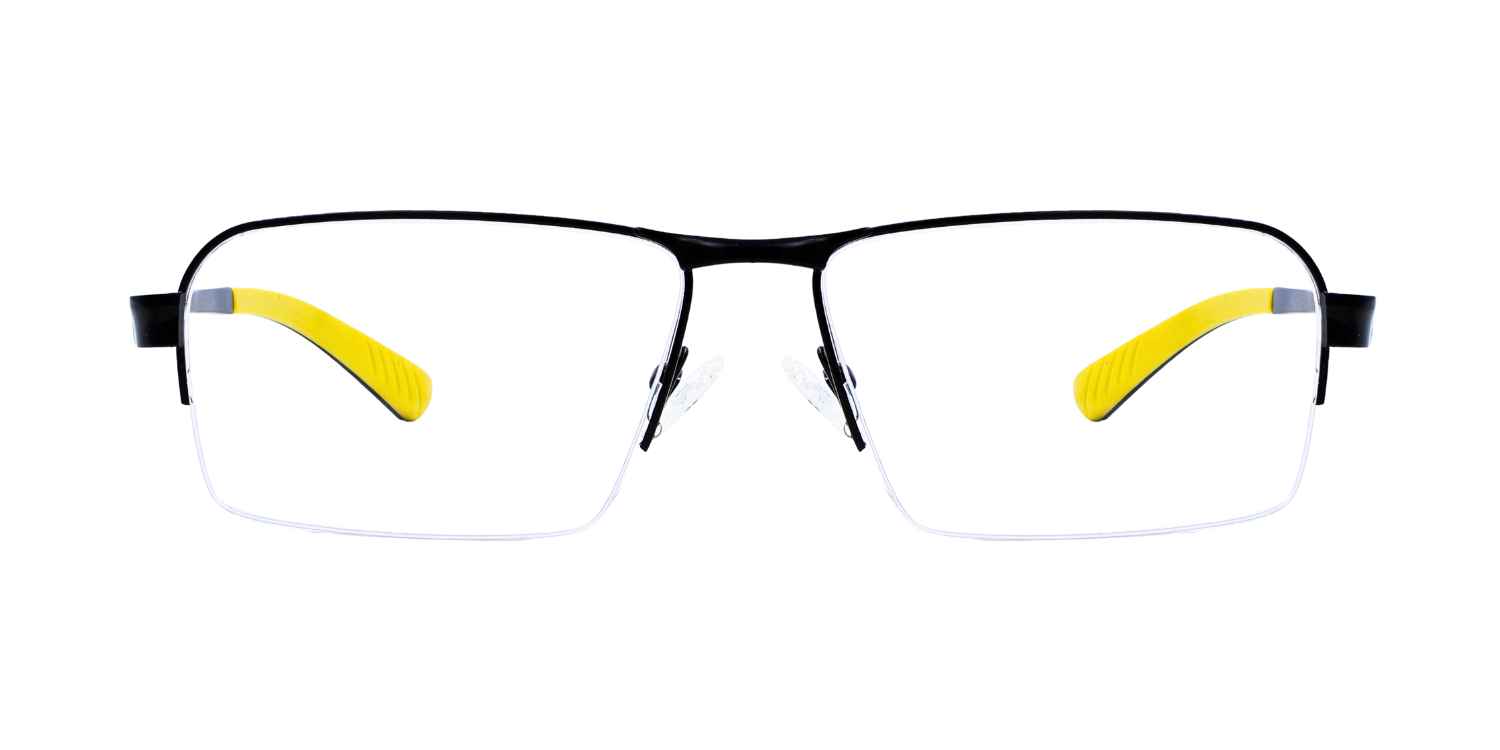 Half Rim Rectangle Classic Eyeglasses M8003