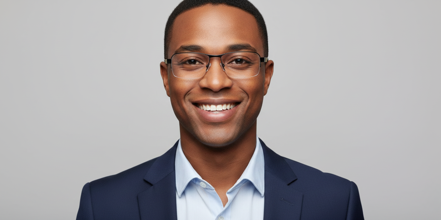 Half Rim Rectangle Classic Eyeglasses M8003