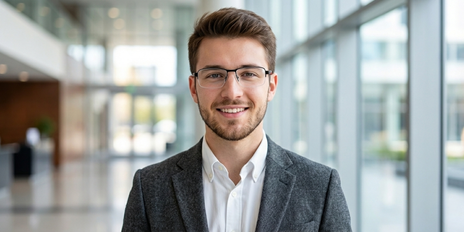 Half Rim Rectangle Classic Eyeglasses M8003