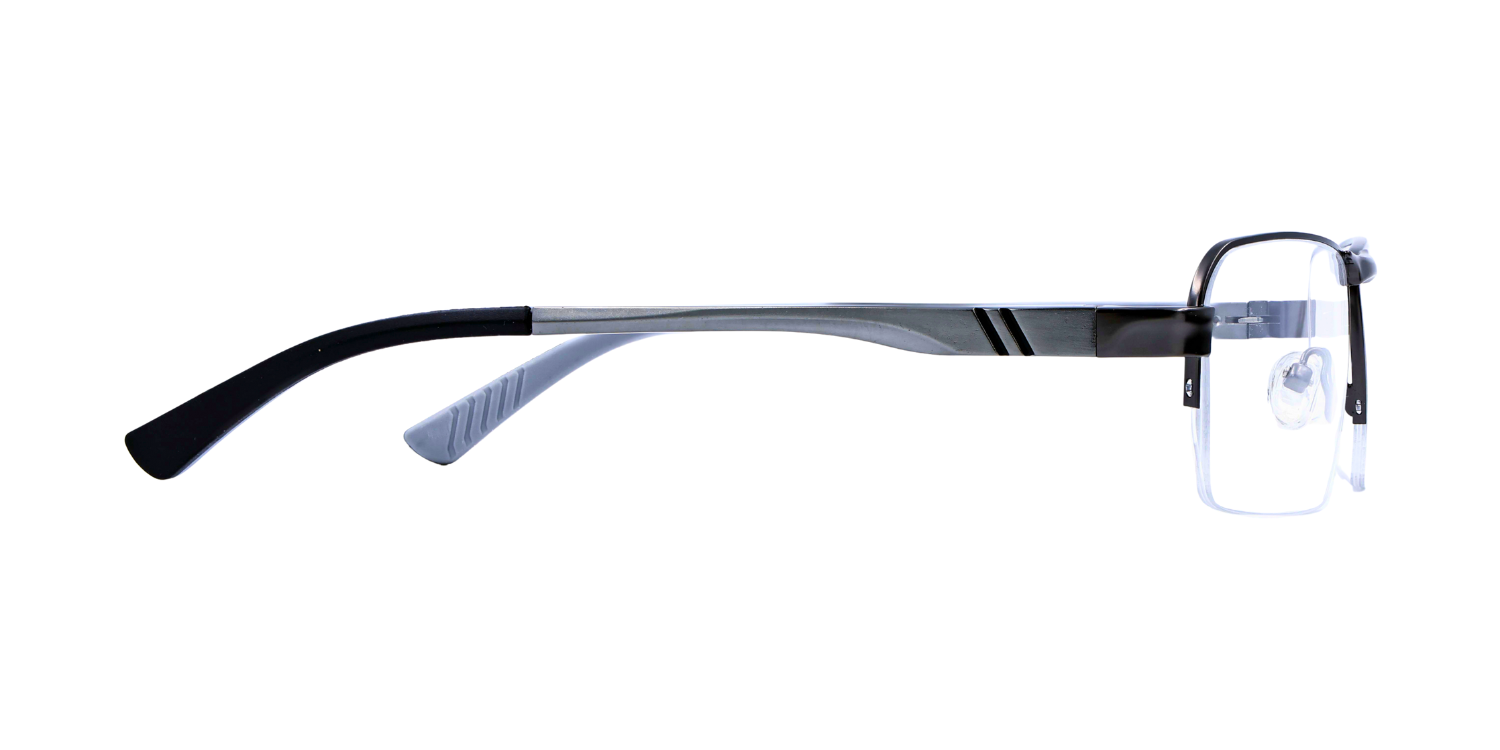 Half Rim Rectangle Classic Eyeglasses M8003