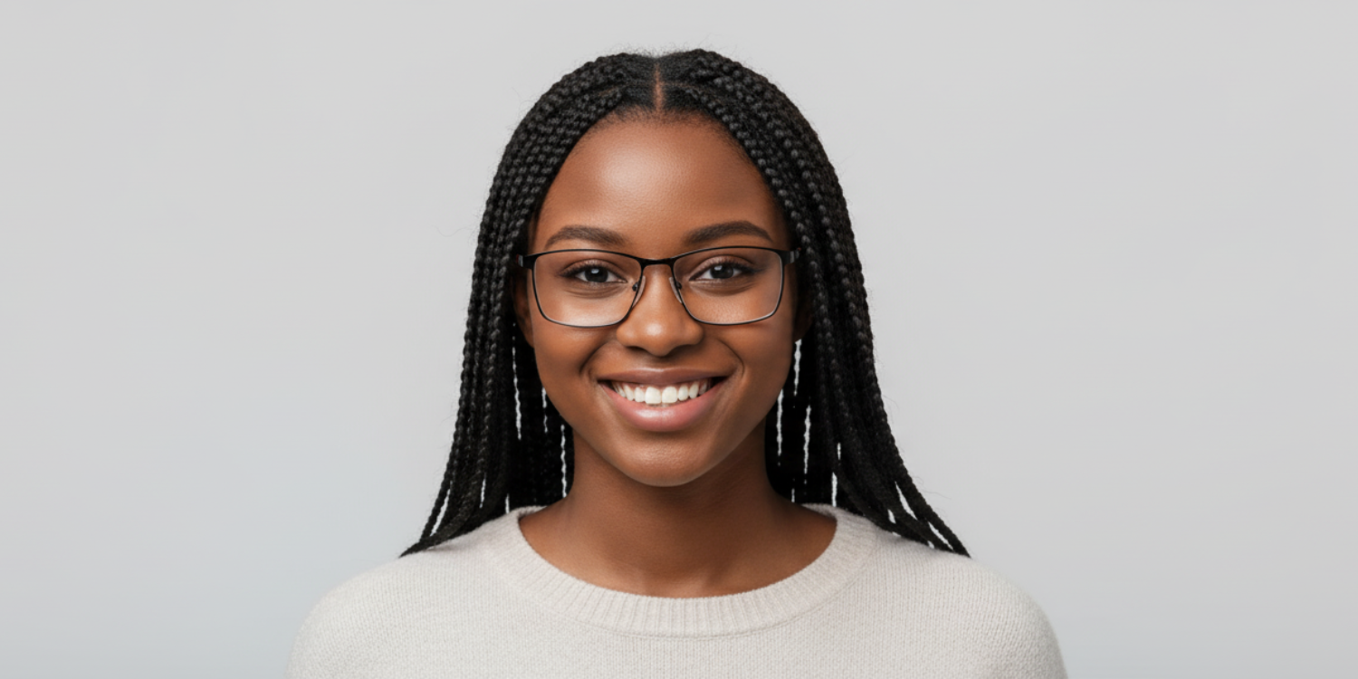 Full Rim Rectangle Classic Eyeglasses M8024