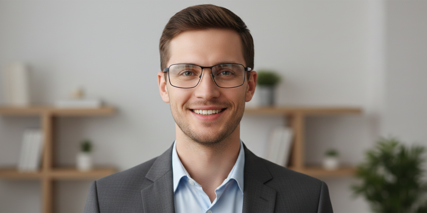 Full Rim Rectangle Classic Eyeglasses M8024