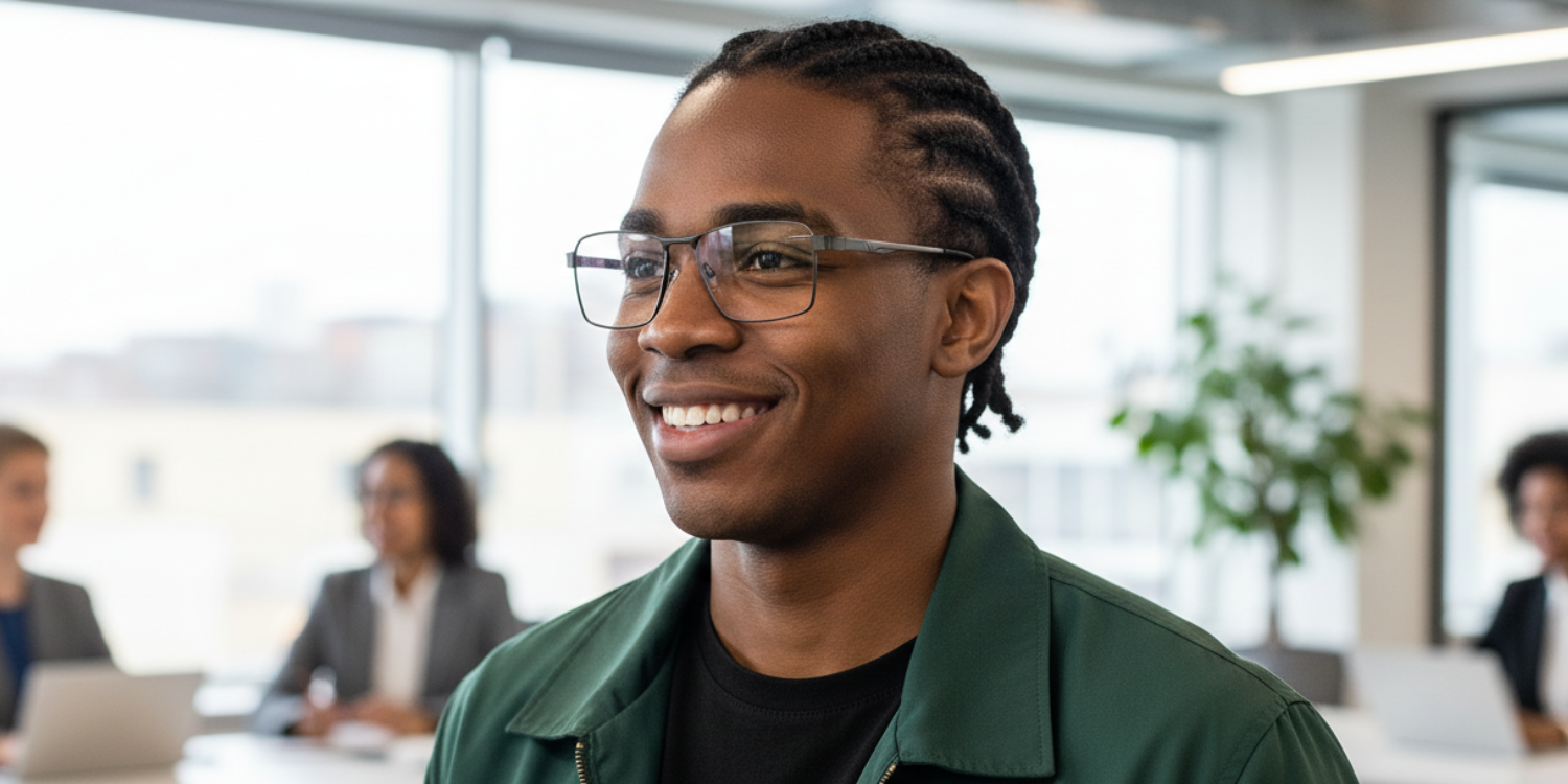 Full Rim Rectangle Classic Eyeglasses M8024