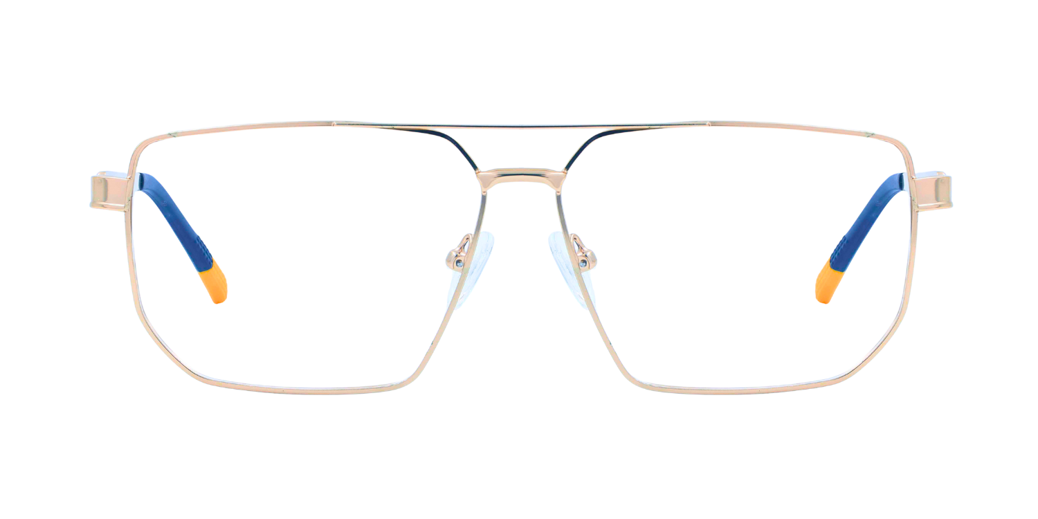 Full Rim Double Bridge Rectangle Classic Eyeglasses M8102