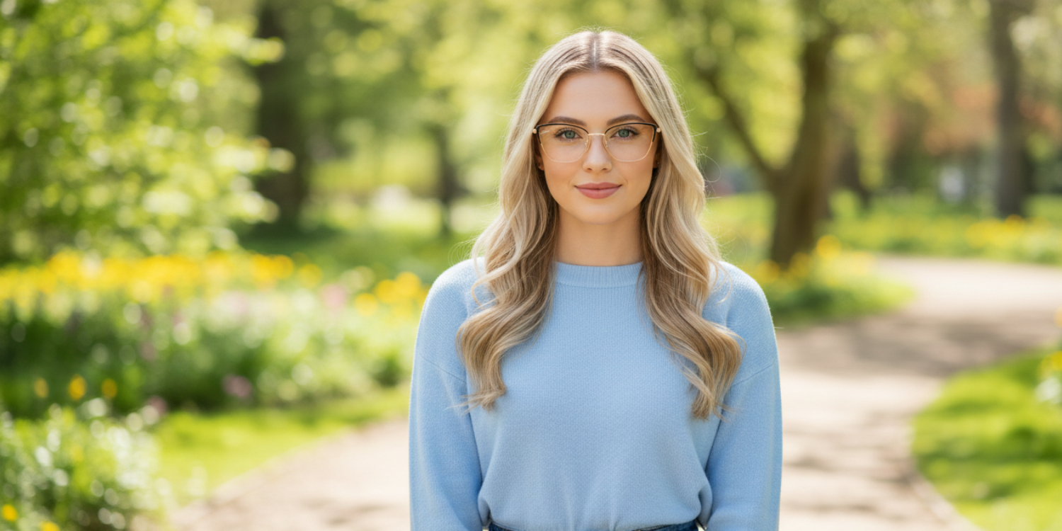 Full Rim Cat Eye Classic Eyeglasses ME033