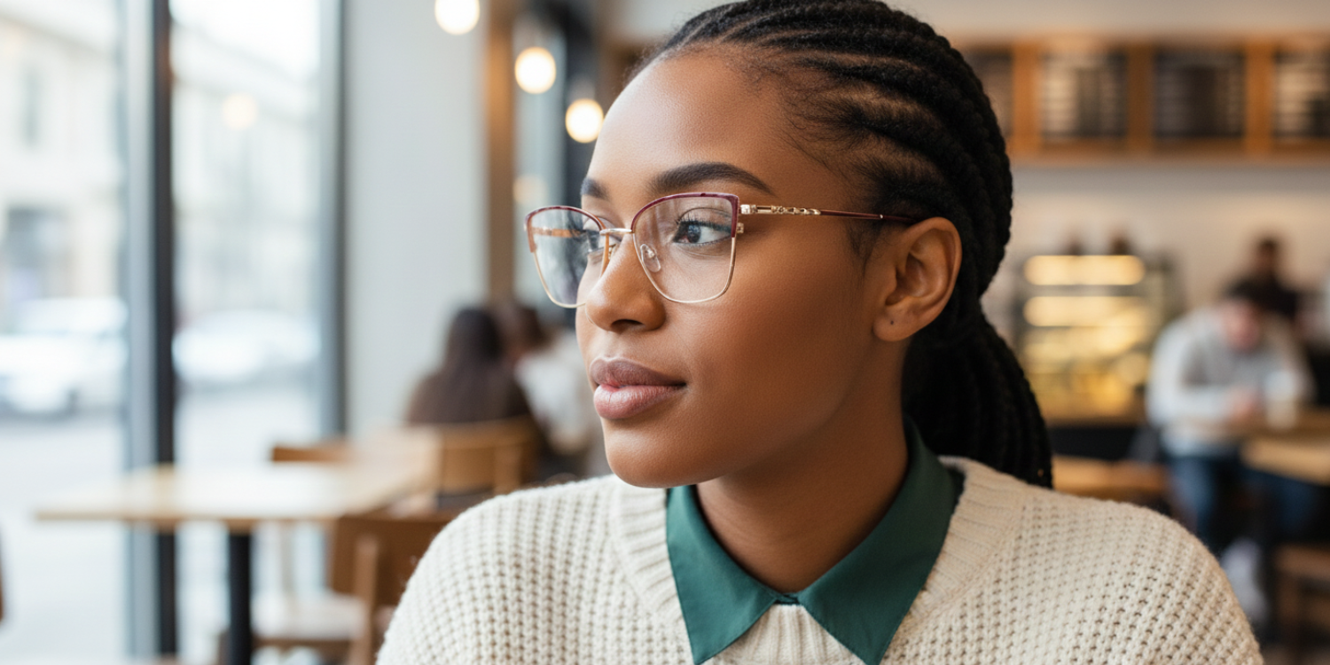 Full Rim Cat Eye Classic Eyeglasses ME033