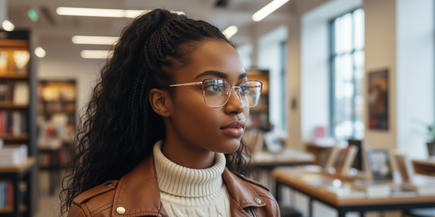 Full Rim Cat Eye Classic Eyeglasses ME033