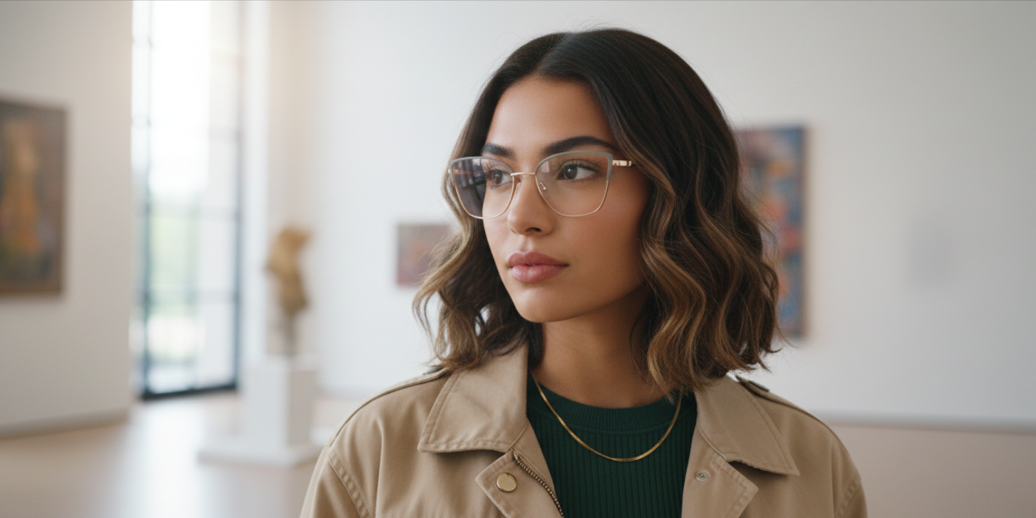 Full Rim Cat Eye Classic Eyeglasses ME033