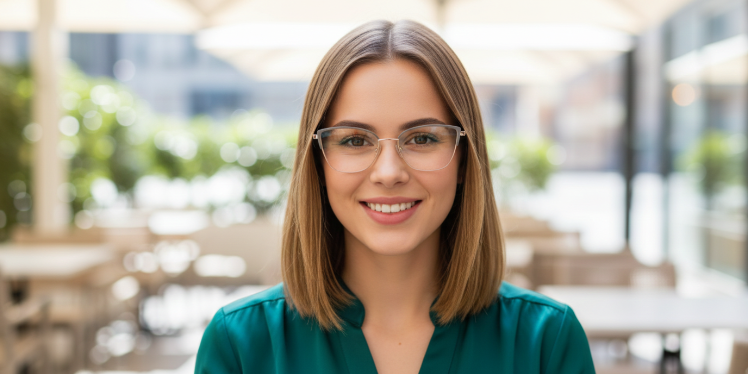 Full Rim Cat Eye Classic Eyeglasses ME033