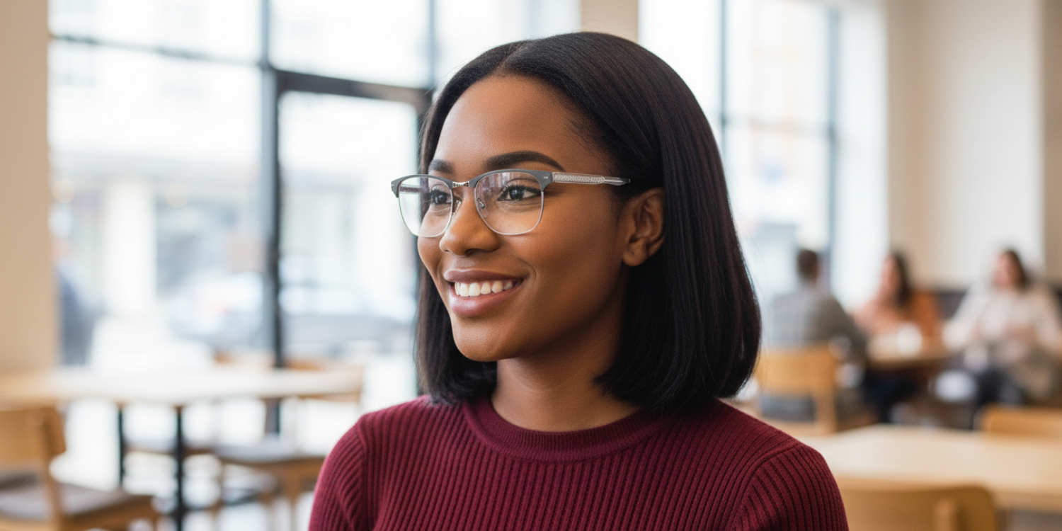 Half Rim Round Classic Eyeglasses M23518