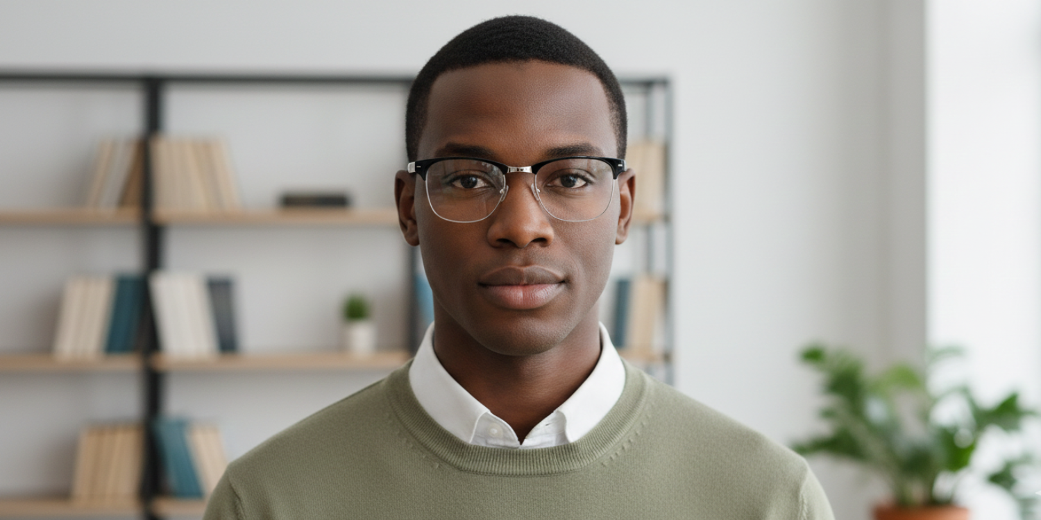 Half Rim Round Classic Eyeglasses M23518