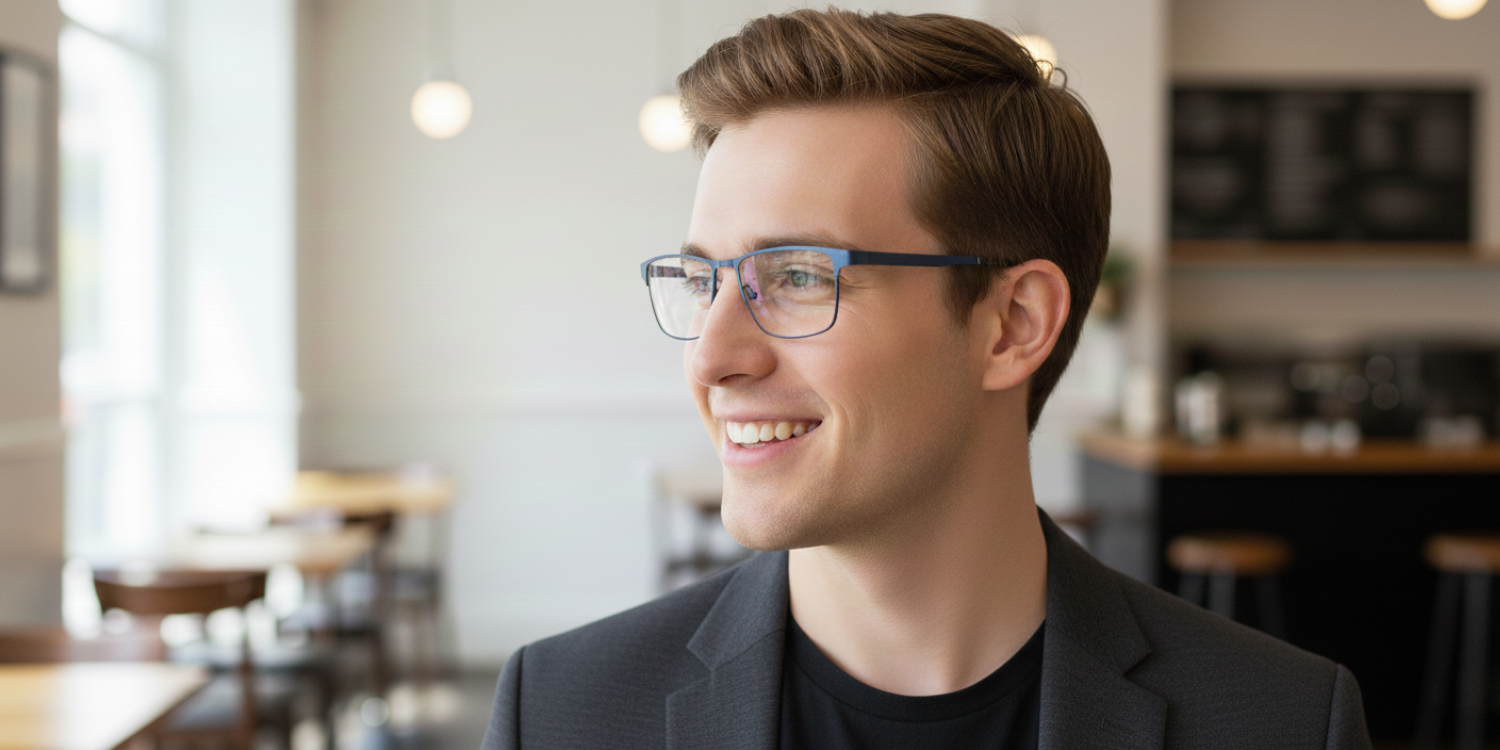 Full Rim Rectangle Classic Eyeglasses PY3363